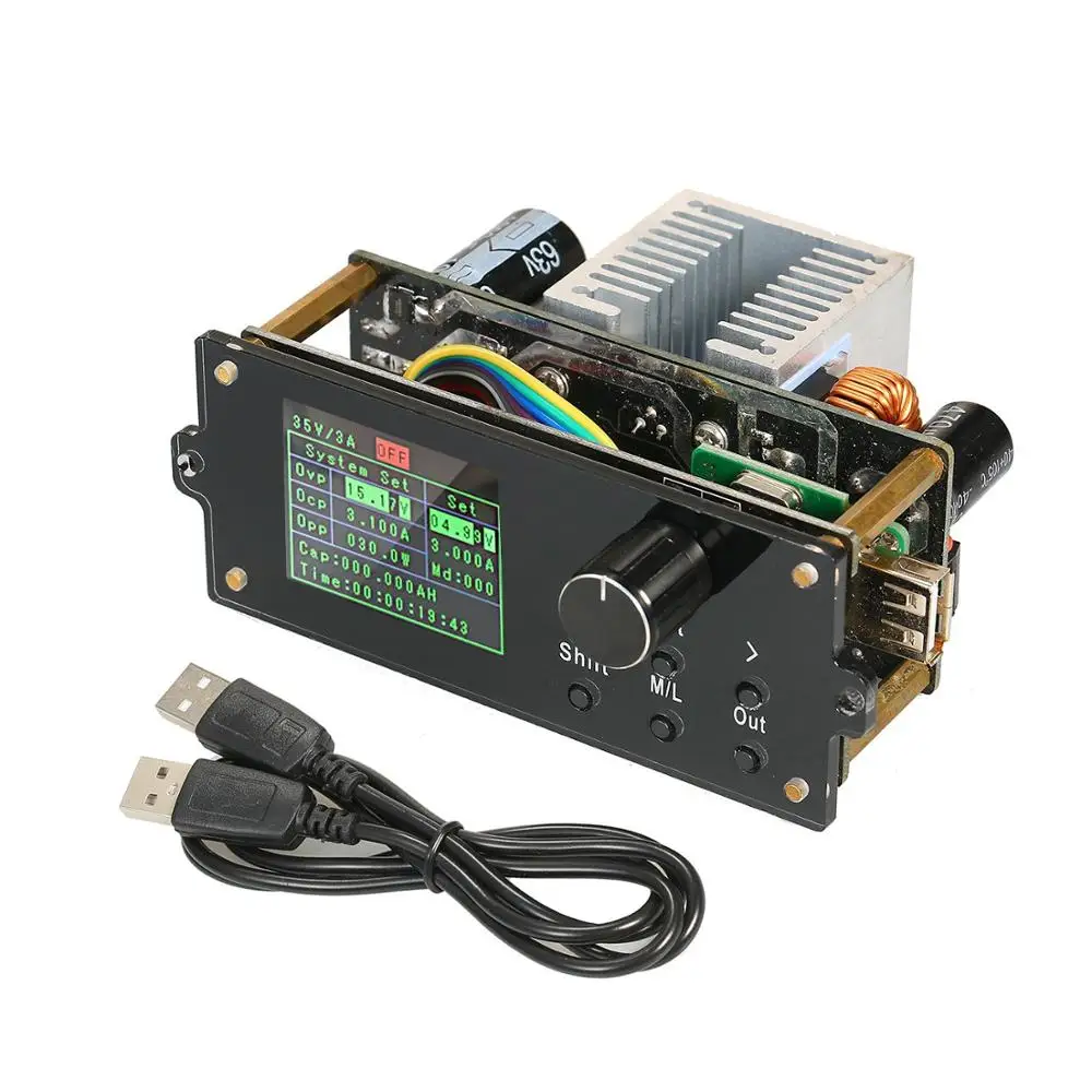 Series 1.8-inch Display CNC Adjustable Constant Voltmeter Power Supply Step-down Module Integrated Voltage Ammeter