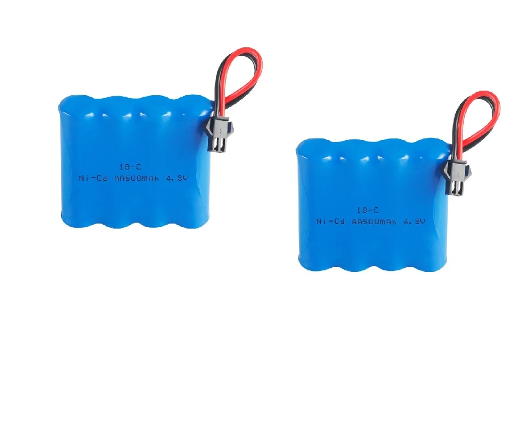 4.8 V 500mAh N-CD AA Battery for RC car RC boat RC tank 2pcs/lot