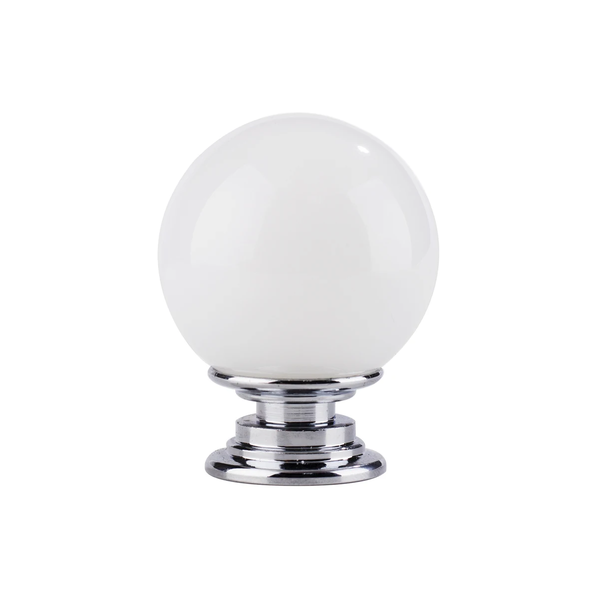 2PCS White Jade Knobs Drawer Pulls Furniture Doors Handles for Kitchen Cabinet Cupboard Wooden Door Dresser Knob with Screw
