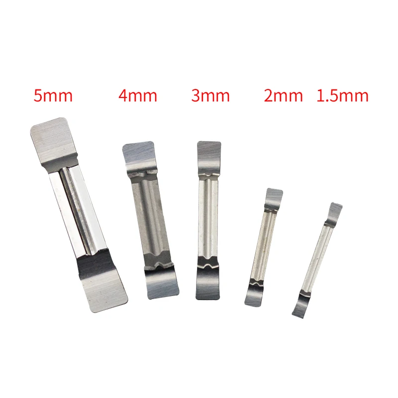 10Pc MGGN150-LH MGMN200-G MRMN300-Mคาร์ไบด์ร่องเครื่องกลึงโลหะใบมีดH01/H05 สำหรับอลูมิเนียมตัดเครื่องมือใบมีด