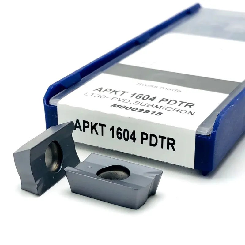 APKT1604 PDTR LT30 CNC inserto in metallo duro fresa PVD tornitura inserto in carburo di tungsteno tornio indicizzabile strumento apkt 1604