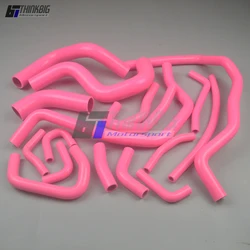 Silicone Radiator Hose Kit For 2012-2019 Suzuki Swift Sport ZC32S 1.6L M16A (17pcs)