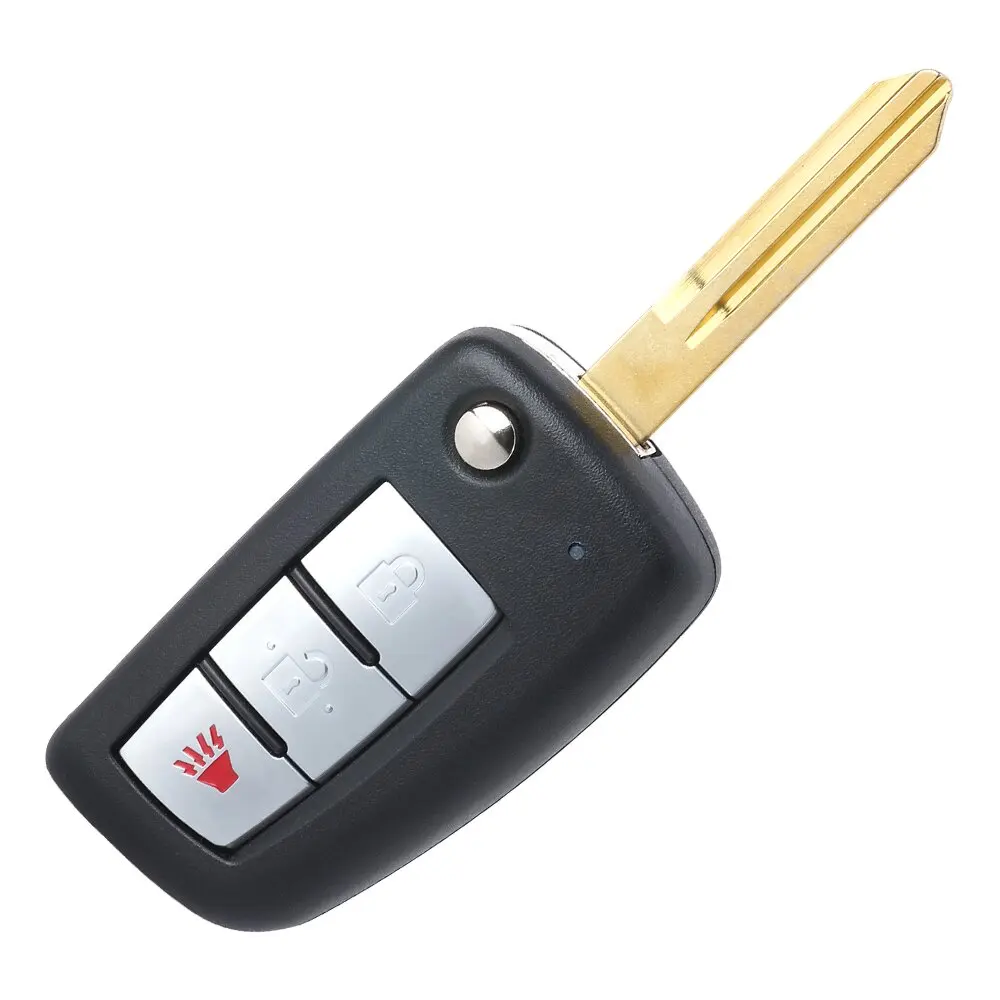 KEYECU Zamienny pilot zdalnego sterowania FOB 3 przyciski 433MHz PCF7961M do Nissan Rogue X-Trail 2014-18 CWTWB1G767 TWB1G767 28268-4CB1A