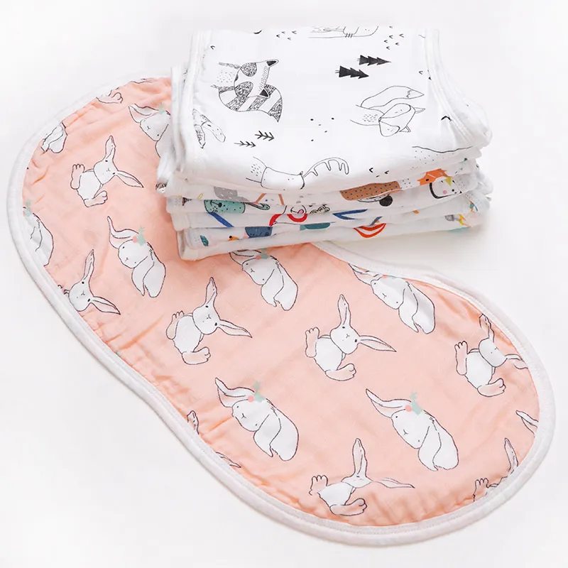 Baby Bibs Feeding Solid Food Comfortable Saliva Towel Newborn Cartoon Aprons Baby Bibs Fashionable Different Styles Burp Cloth