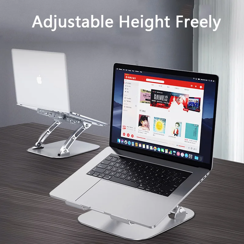 Tablet Stand Laptop Portable Foldable Lifting Mobile Stand Apple Xiaomi General with Cooling Fan Xiomi Phone Holder for Tablets