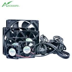 40mm 50mm 60mm 70mm 80mm 92mm 120mm DC5V USB złącze cichy wentylator dla DIY chłodzenie router gra TV, pudełko zasilacz