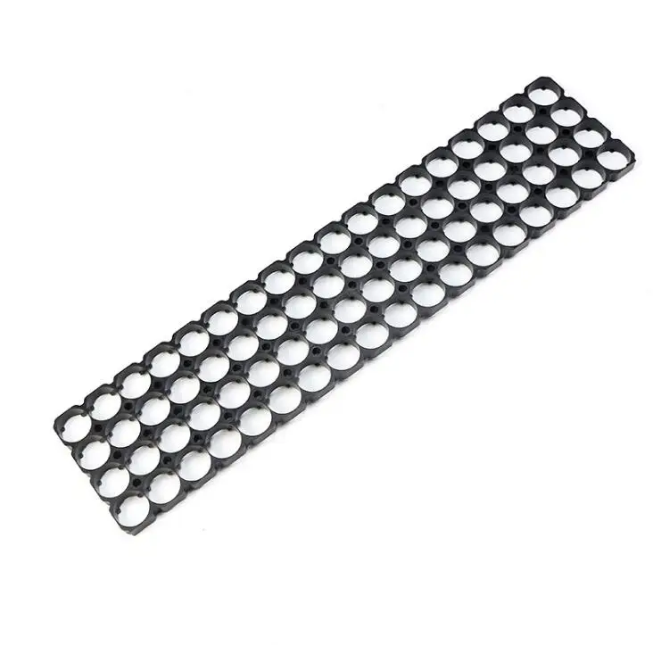 

400pcs/lot 4*18 Cell 18650 Batteries Holder Bracket Cylindrical Battery Pack Fixture Anti Vibration Case Storage Box Container