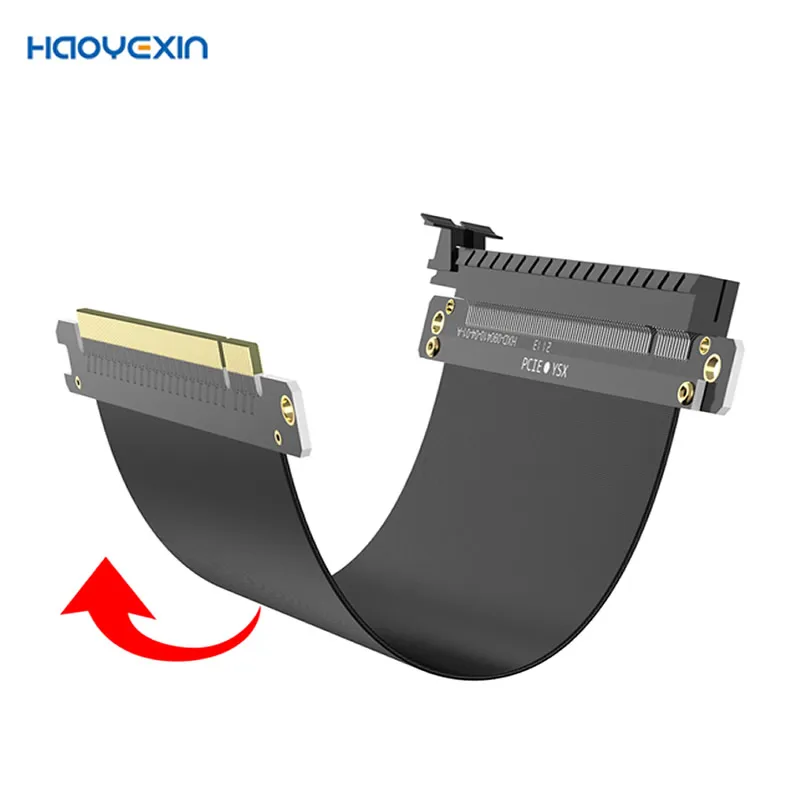 

HYX PCI-E 3.0 16X 3.0 extender riser cable High Speed PC Graphics Cards PCI Express Connector Cable