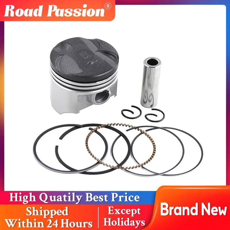 Road Passion Motorcycle Parts Piston Rings Kit 38~39mm for YAMAHA XC50 XC50D XC50H BX50 CE50 NS50F XF50 XF50 XF50D XF50L YN50F