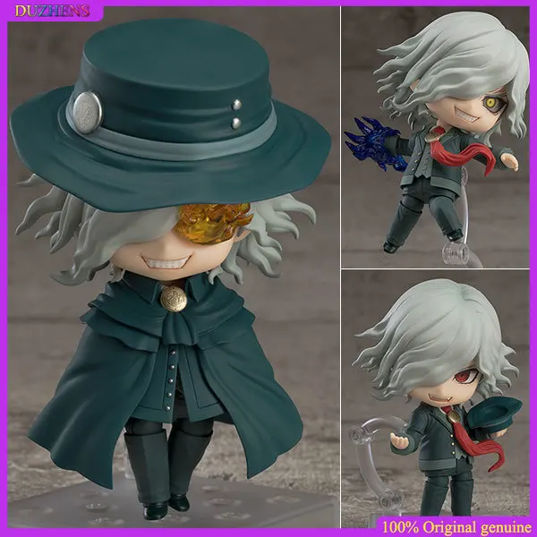 100% Original:Fate Grand Order Edmond Dantes Q version figma Action Figure Anime Figure Model Toys Figure Collection Doll Gift