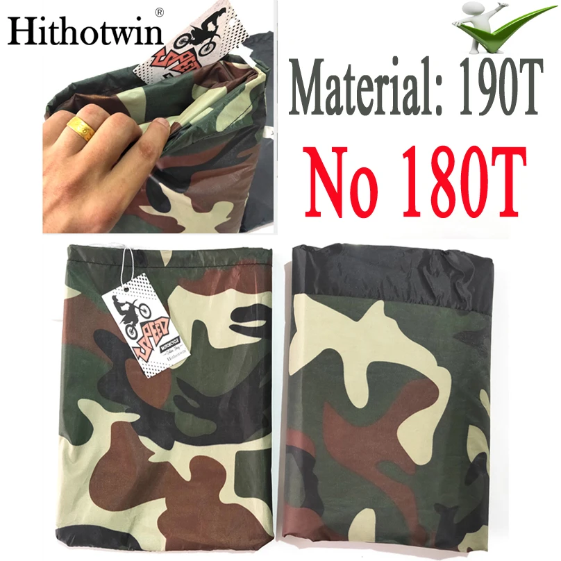 Motorcycle Cover 190t cover motorcycle M-4XL Rain proof Waterproof Outdoor Coat Uv Protector Bike Rain Dustproof Covers Scooter