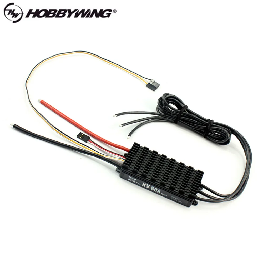 Original Hobbywing Xrotor Pro HV 80A V3 RTF 6S-14S Lipo Electronic Speed Controller for Multicopter Agricultural Drones