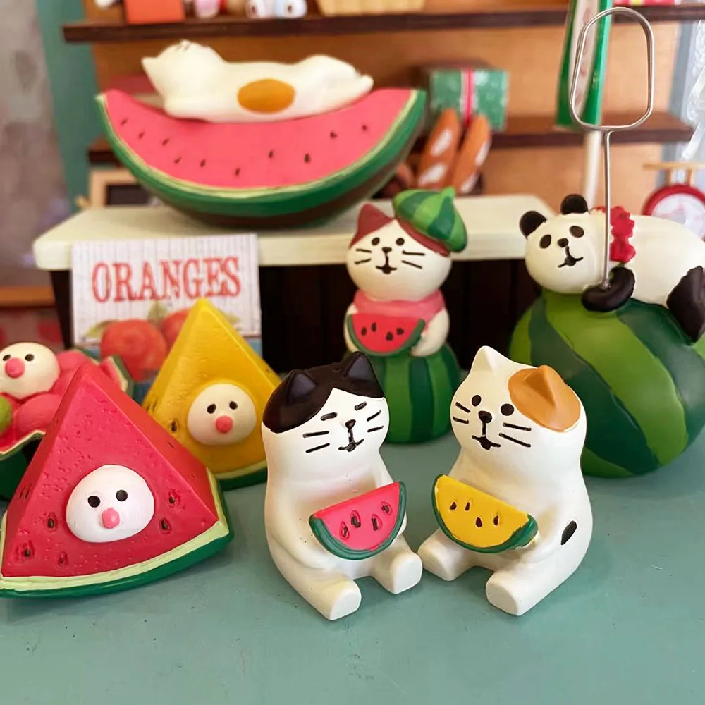 Scene Decoration Summer Camp Series Bookshelf Decorationt Collectible Home Decoration Garden Resin Craft Toy Bonsai Ornaments