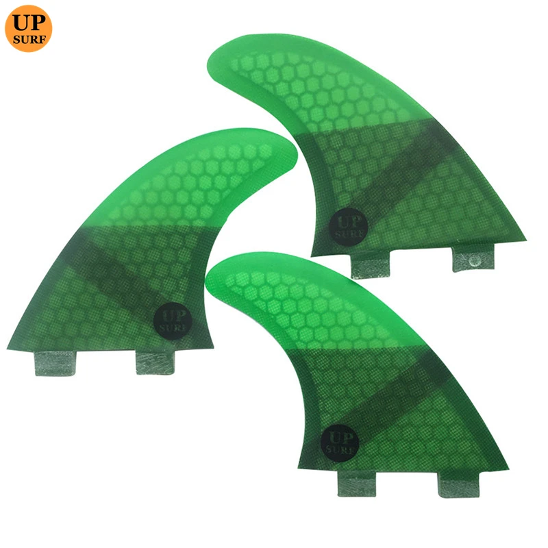 

Double Tabs thruster fins S/M/L Size Fiberglass fins Surfboard Fin surfboard accessories upsurf Fins Double Tabs Fins