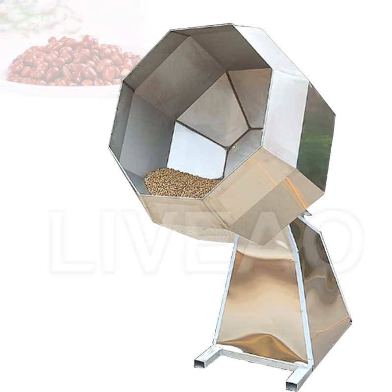 Small Octagonal Mixer Flavor Blender Commercial Stainless Steel Seasoning Machine Octagon Spice Seasoning Maker