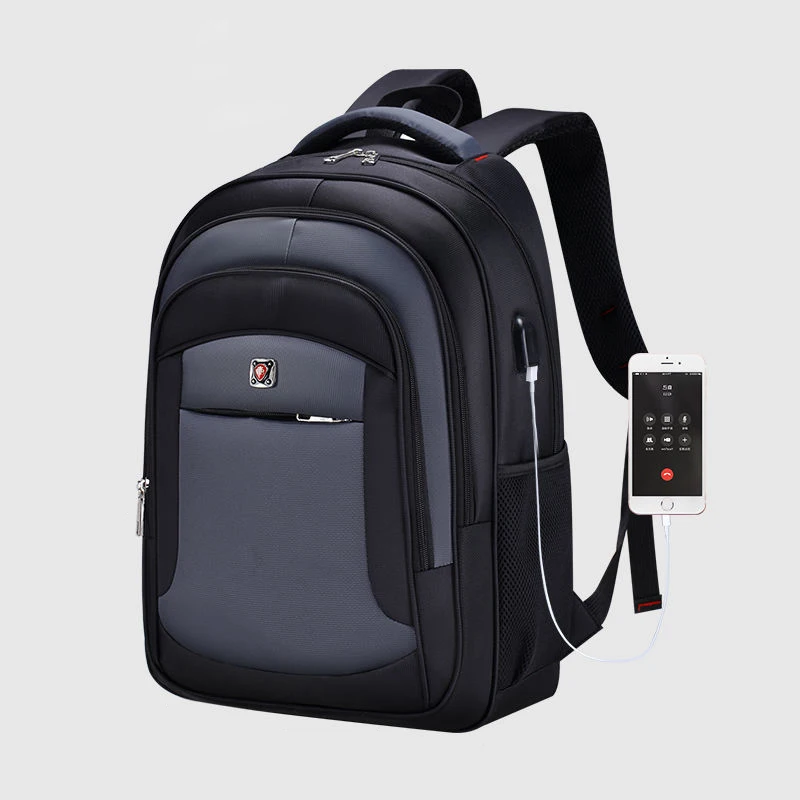 Mochila de carregamento USB para adolescentes, saco de grande capacidade para escola, estudantes universitários, notebook, saco de computador,