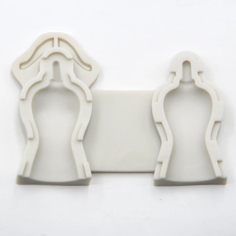 Mannequin Mould Silicone Mold Fondant Cake Decorating Tool Gumpaste Sugarcraft Chocolate Forms Bakeware Tools