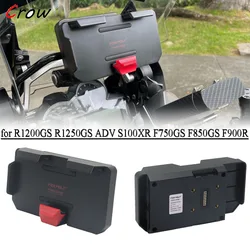 Cargador de carga inalámbrico para motocicleta, soporte de teléfono para navegación GPS, para BMW R1250GS Adventure R 1250 GS ADV, 2022, 2021, 2020