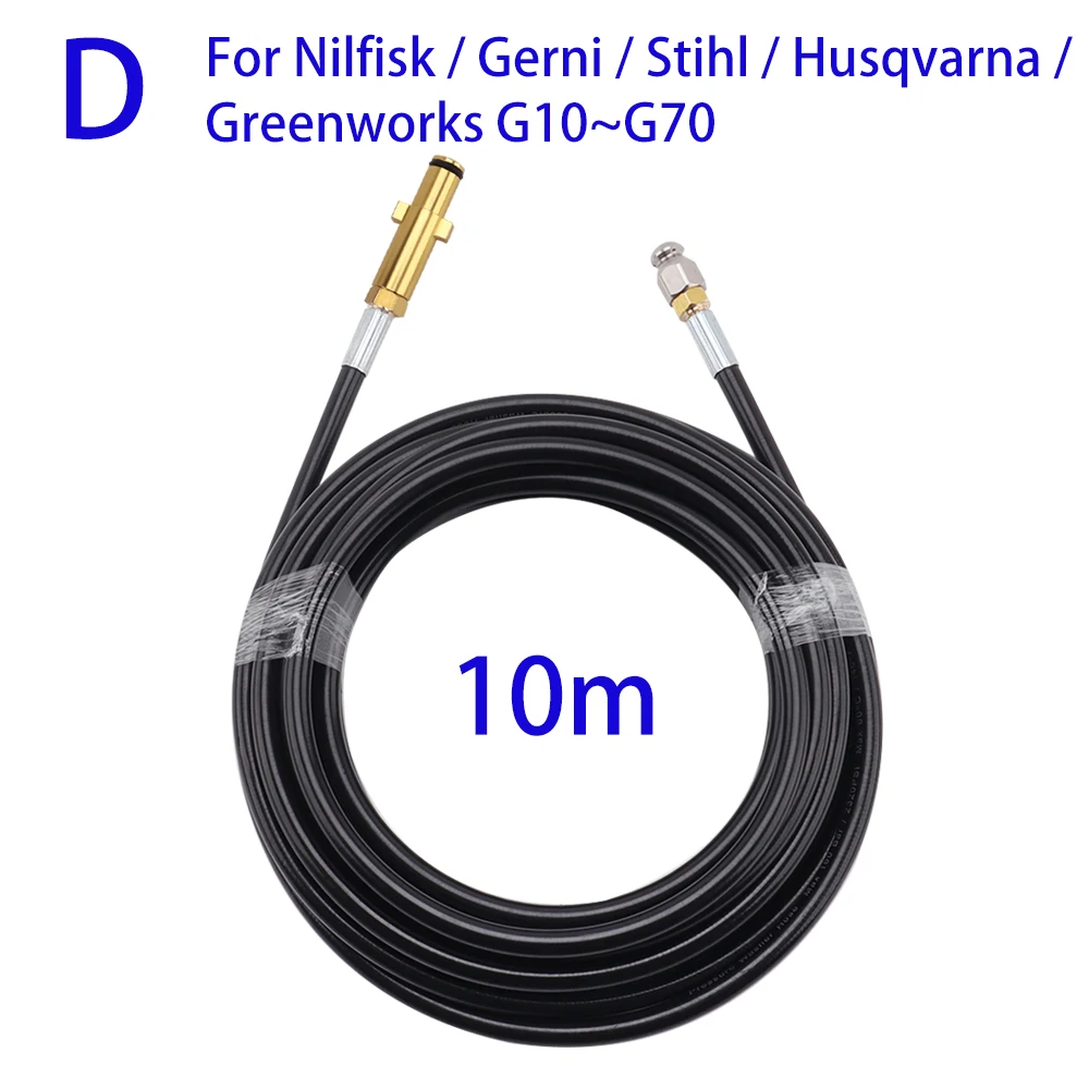 Riool Afvoer Water Cleaning Hose Pipe Cleaner Voor Karcher Interskol Huter Hamer Nilfisk Stihl Bosch Lavor Hogedrukreiniger