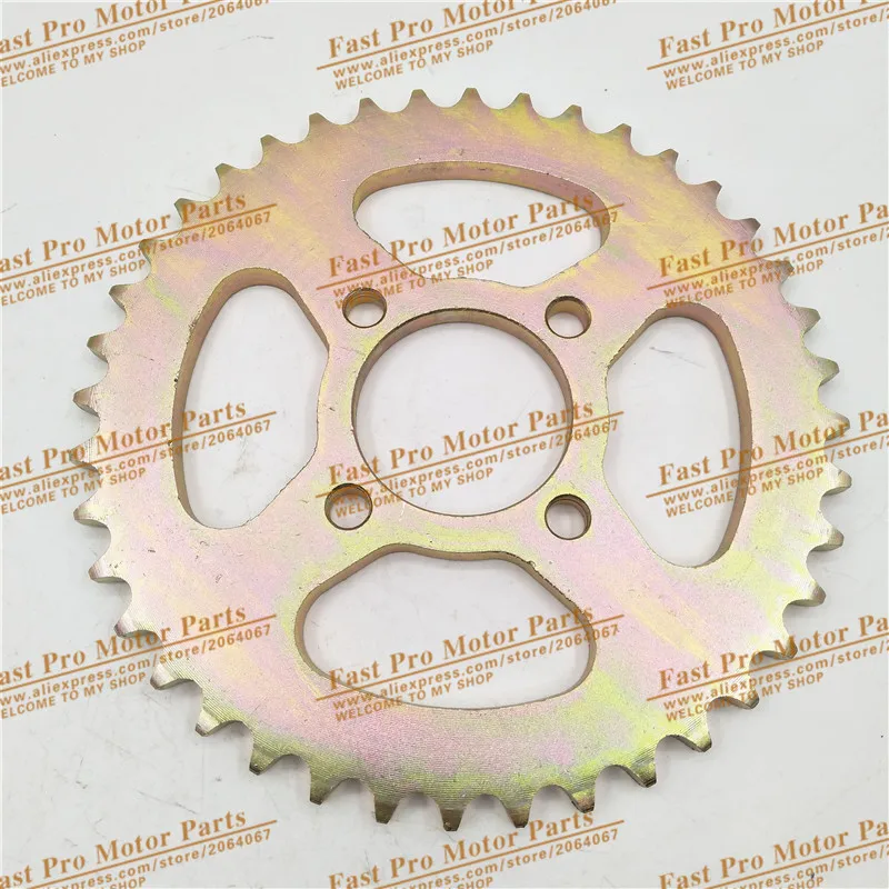 steel sprocket 530 40T tooth 58mm ATV go-kart 4 wheeled motorcycle rear chain sprockets for ATV 150-250CC