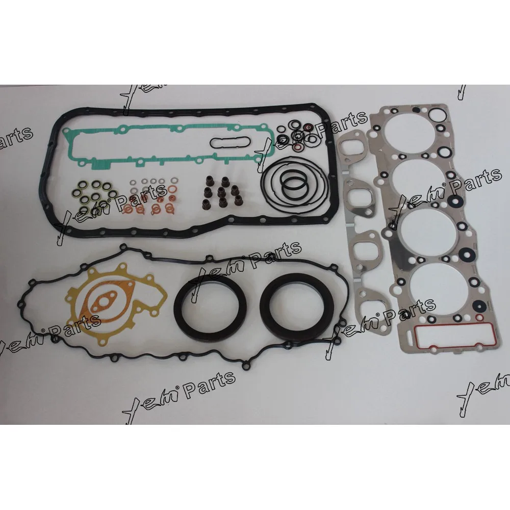 

4HE1 Overhaul Repair Kit With Piston Ring Full Gasket Set Bearing Valves For Isuzu Engine Parts