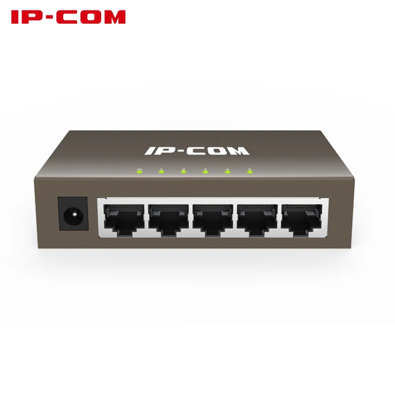 IP-COM G1005 5 Ports Gigabit Ethernet Switch,10/100/1000Mpbs Ethernet Network Switch,5 Port Gigabit Desktop Switch Auto MDI/MDIX