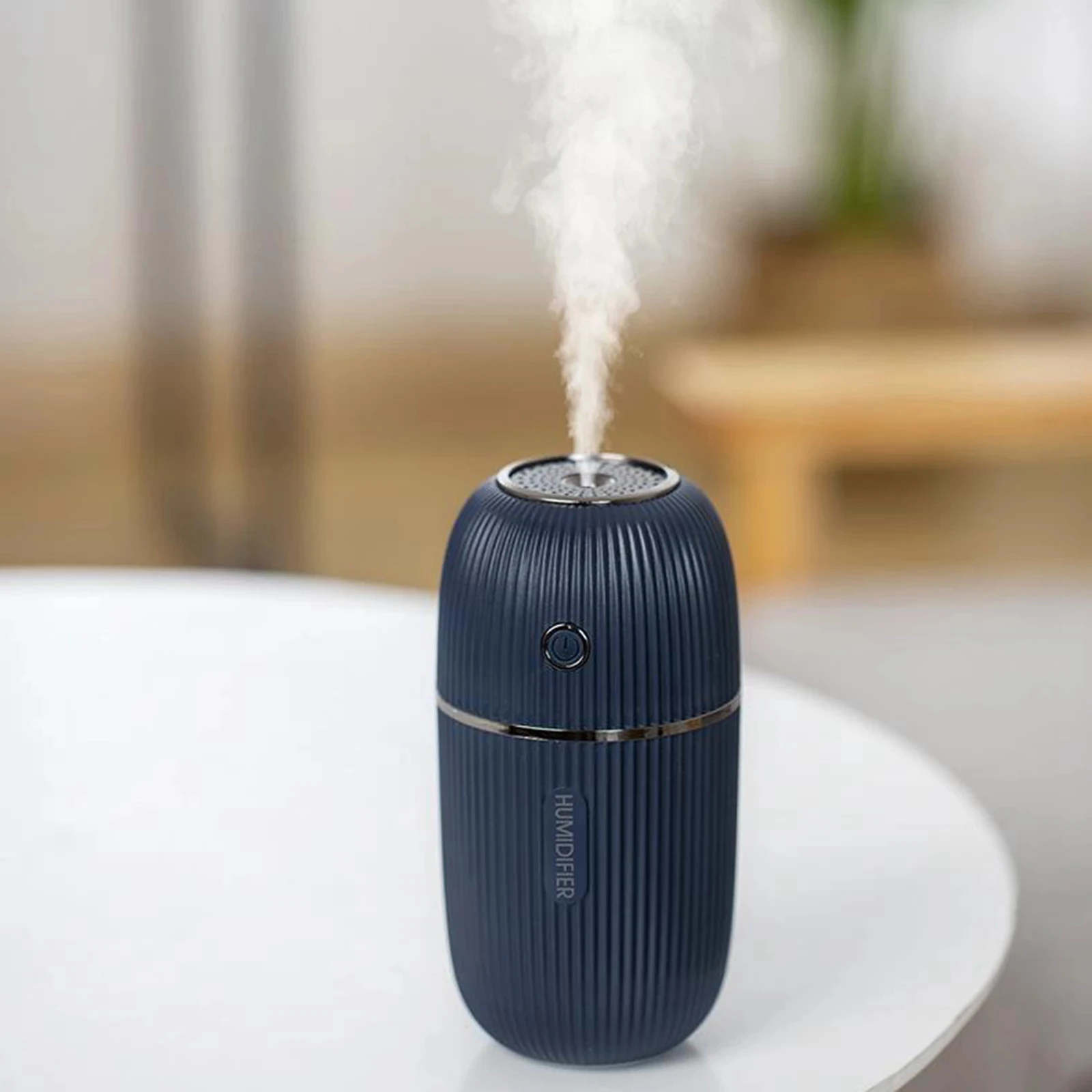Mini Portable Air Humidifiers, Air Purifier, Mist Sprayer, Essential Oil, Aroma Diffuser for Home, Car with Colorful Light