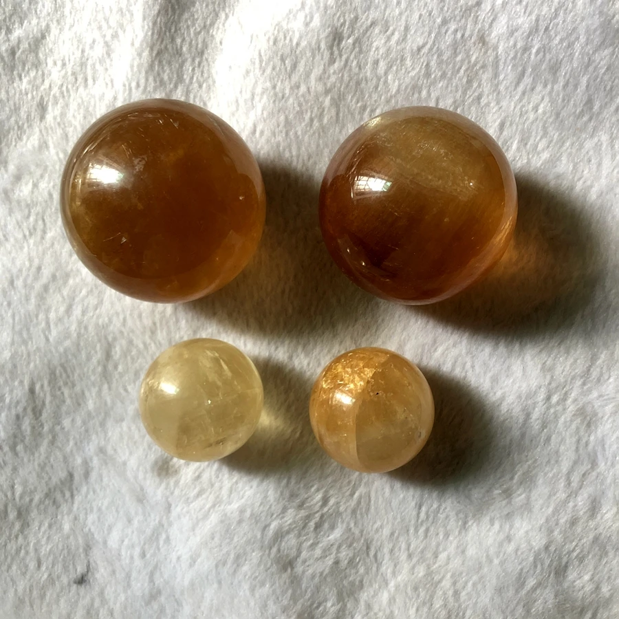 Wholesale 1pcs  Natural Yellow Calcite Crystal Sphere,Yellow Quartz Gem Stone Ball 40mm 50mm 60mm 70mm 80mm