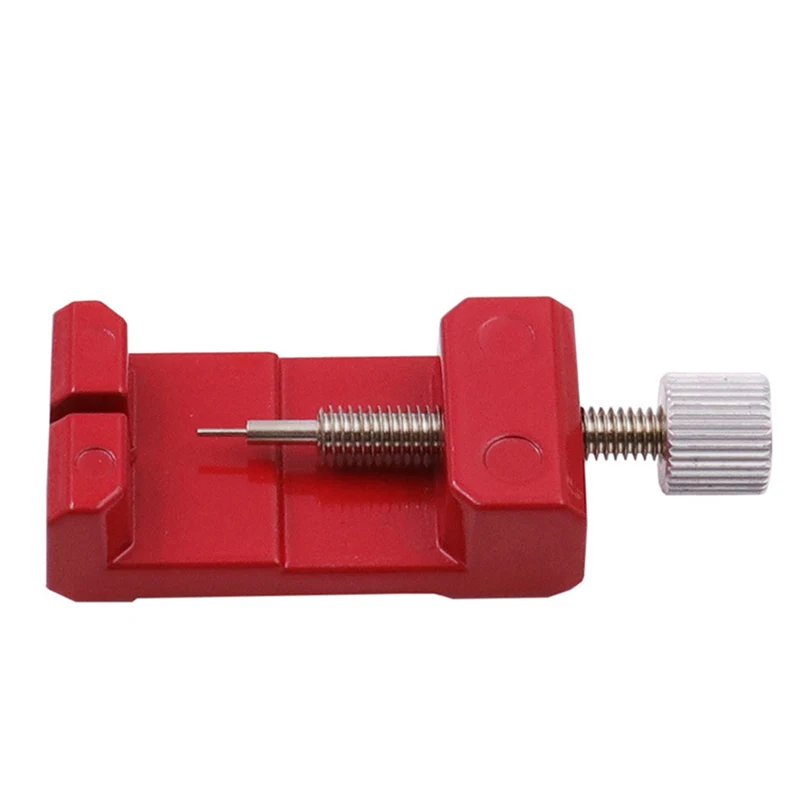 1Piece Red Metal Watch Band Bracelet Adjusting Repair Strap Remover Tools Watchmaker Dedicated Device To Renew Watch