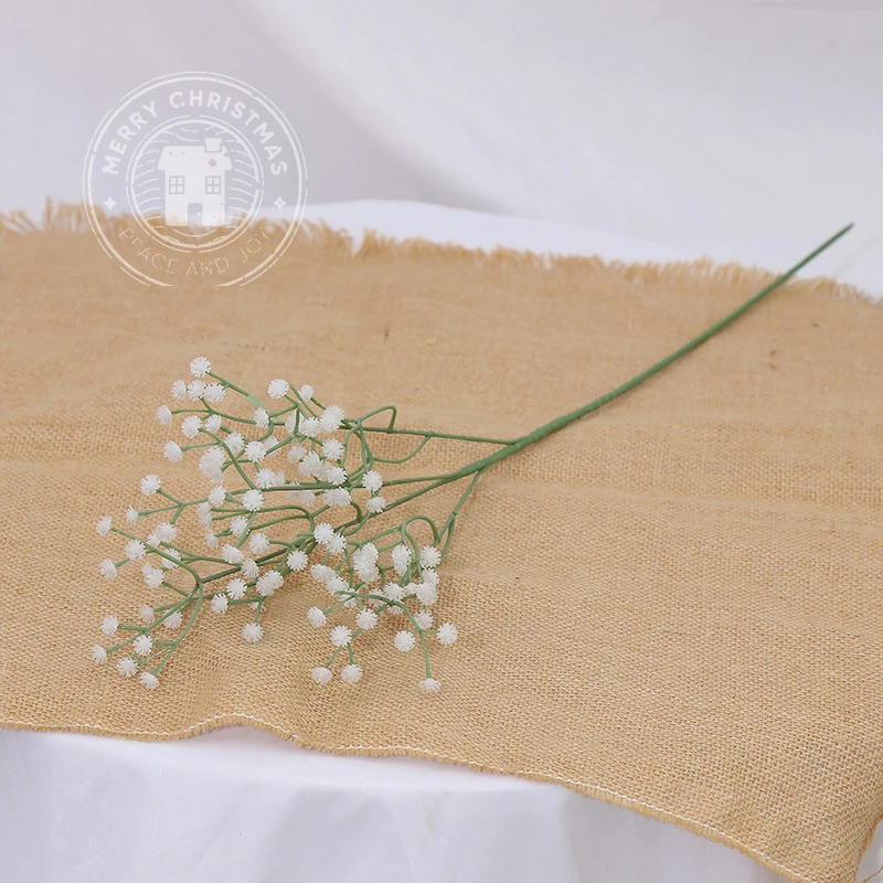1pc Gypsophila Artificial Flower Wedding Bouquet Boho Decor Fake Flower Decorative Flowers For Party Christmas Home Garden Decor