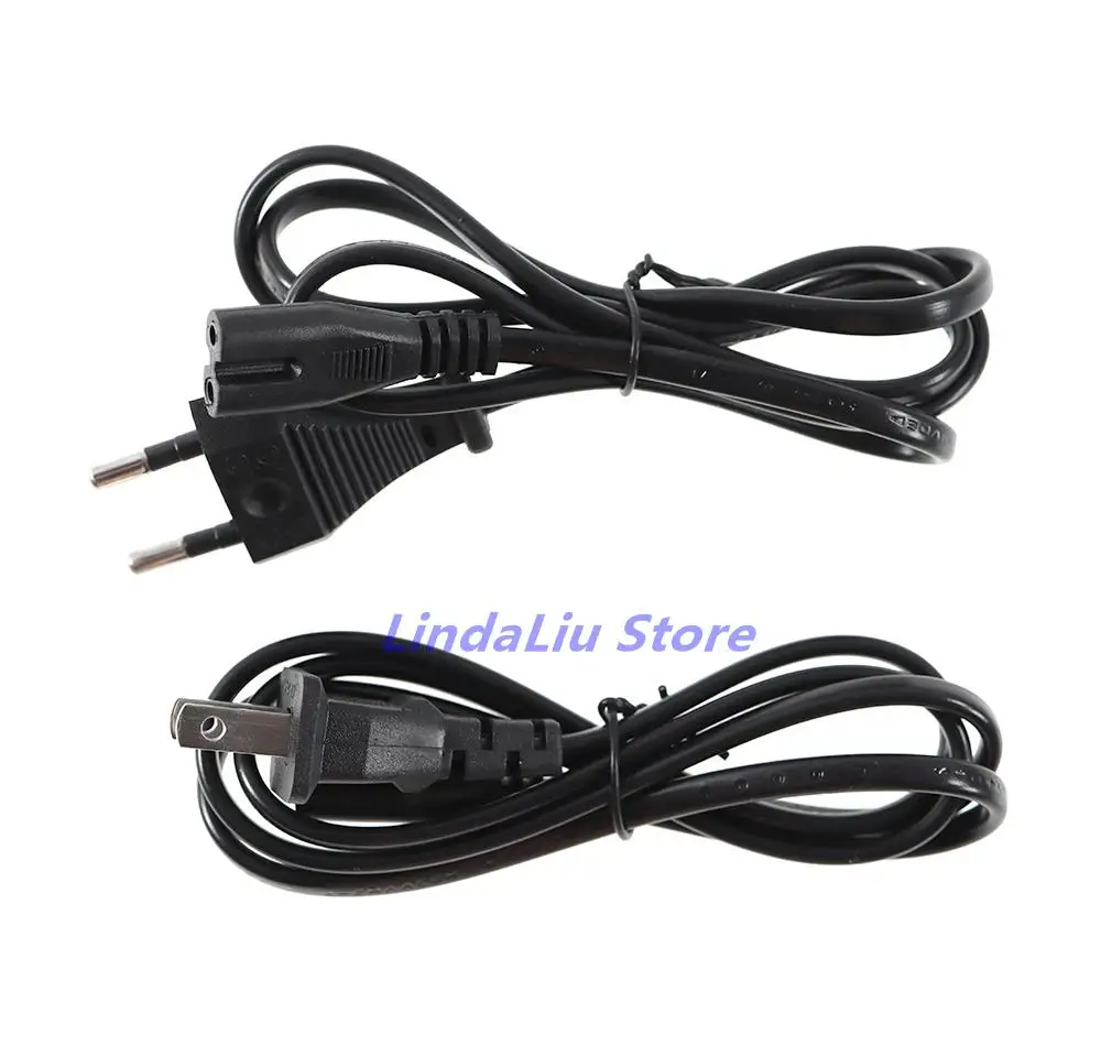 1pc Replacement 1m EU US Power Cable Power Supply Connect Cord For PlayStation PS4 PS3 PS2 Game Controller