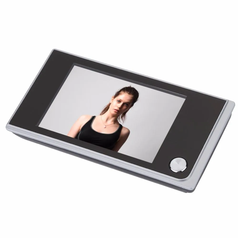 3.5 inch Doorbell Digital LCD 120 Degree Peephole Viewer photo visual monitoring electronic cat eye camera Doorbell