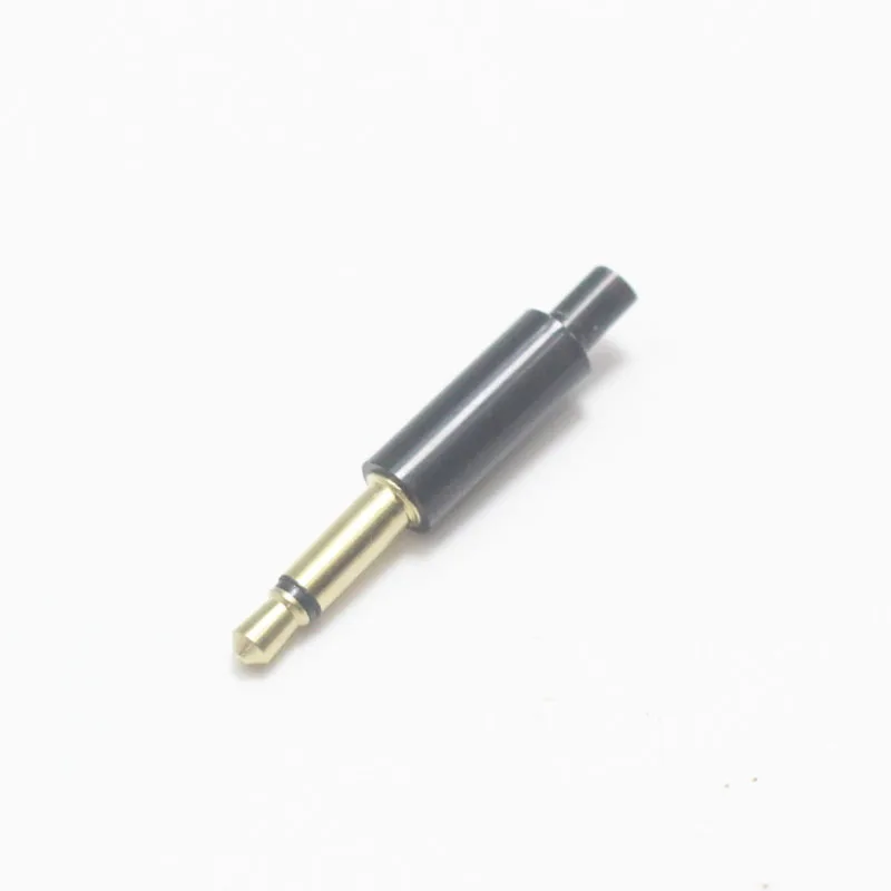 2/5/10pcs 3.5mm Gold Mono Stereo Headset Plug 2 3 4 5 pole 3.5 Audio Plug Jack Adapter Connector for Mobile phone MP3 MP4 MP5