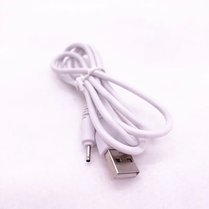 Kabel USB 1M/3FT DC 2 mm do ładowania Nokia 1200 1202 1203 1208 1209 1265 1280 1315 1325 1506 1616 1650 1680c 1681c 1682c-BHITE