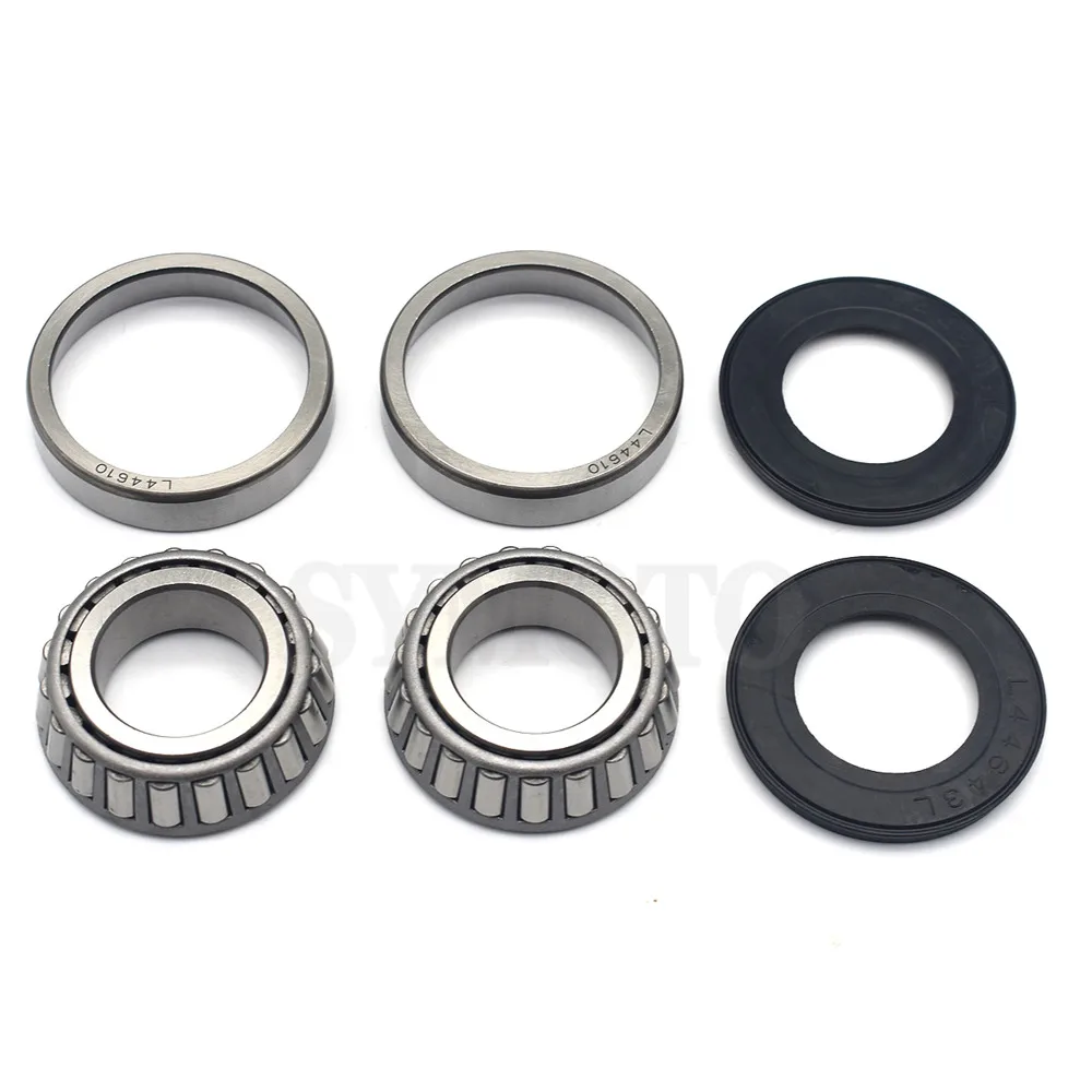 Motorcycle Bearing CONE L44643 Steering Head Bearing With Seal For Harley Touring Sportster 883 1200 XL Dyna Softail ALL 25x50mm