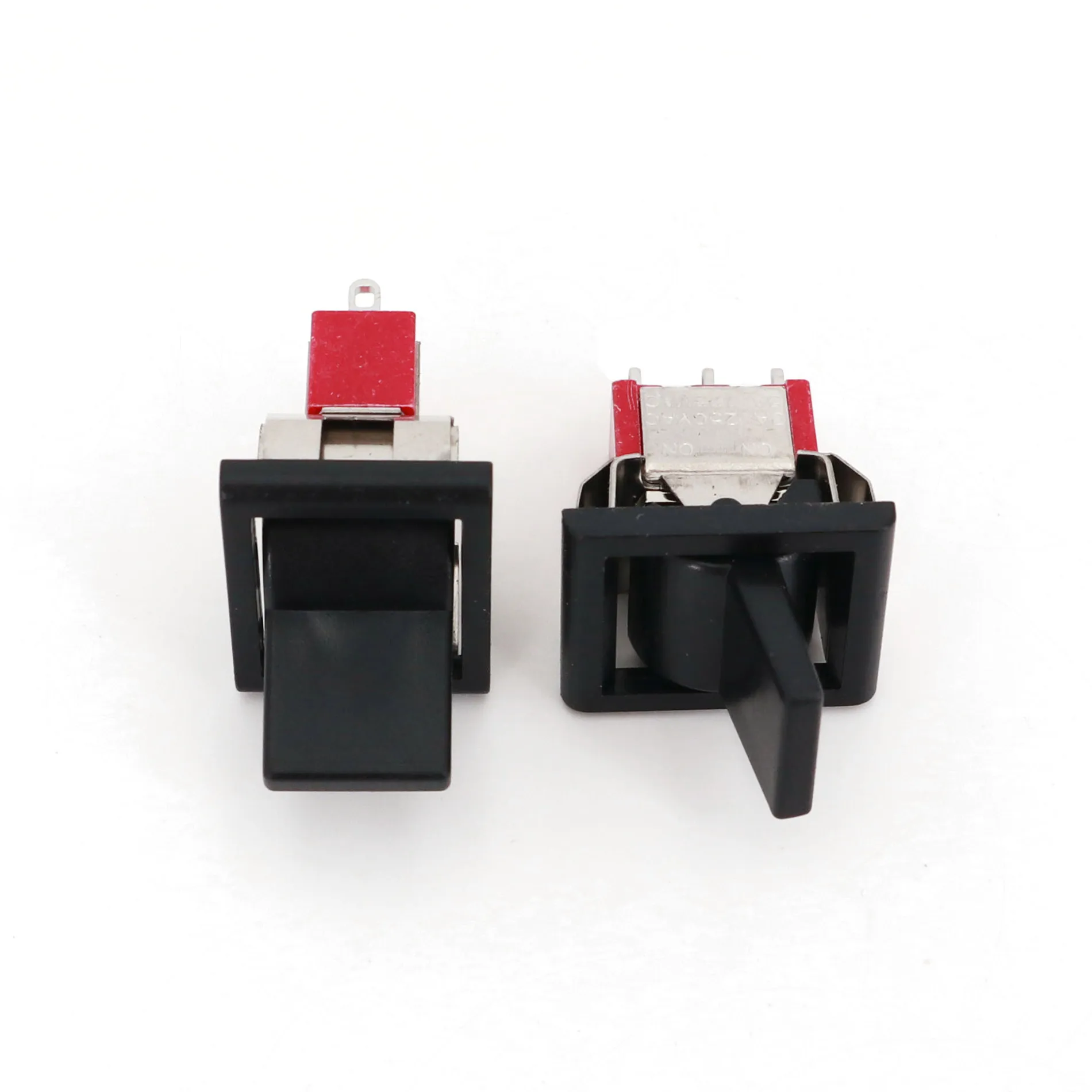 5Pcs SH T80-R Series R8015-P14 3Pin ON-ON 2-Position Mini Paddle Toggle Switch 5A/125VAC