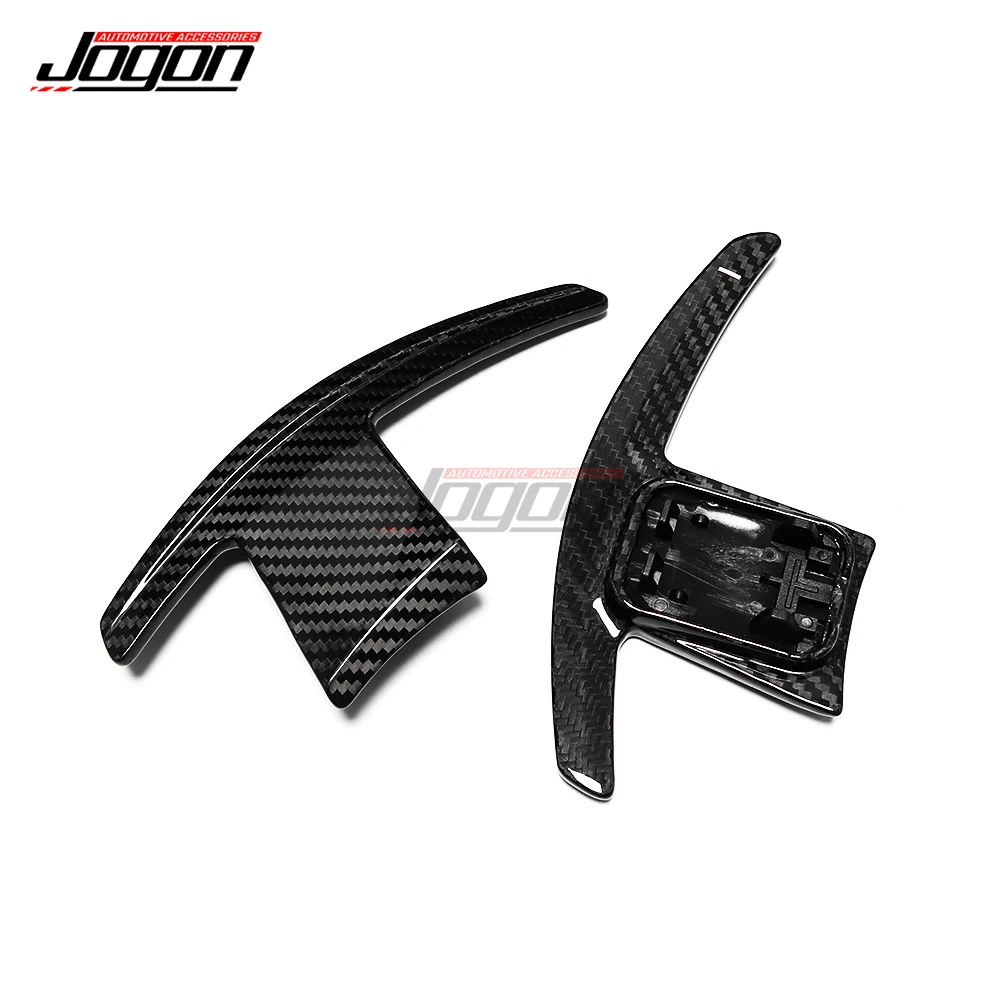 Substituição de fibra de carbono Paddle Shifter para Toyota Supra, Volante Shift, Extensão Tampa Trim, A90, MK5, 2019-2021, 2022