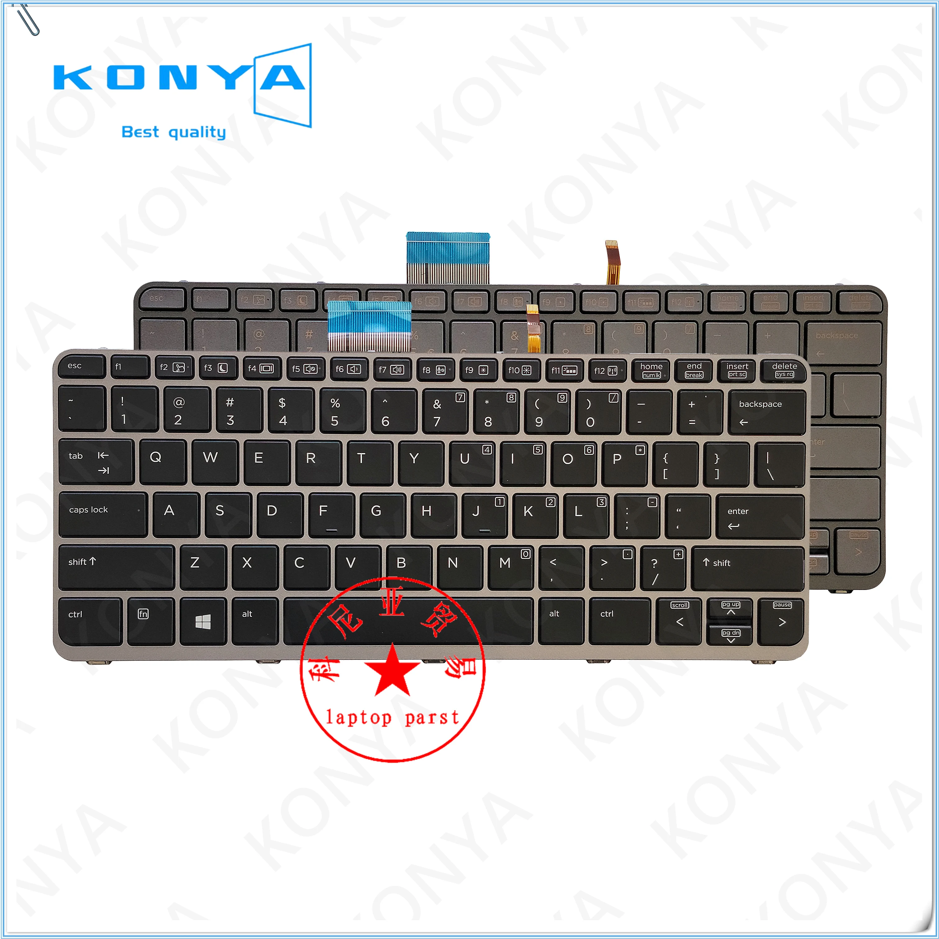 New Original For HP EliteBook Folio 1020 G1 G2 Series Laptop Built-in Backlit Keyboard 793738-171 804214-001 804214-031