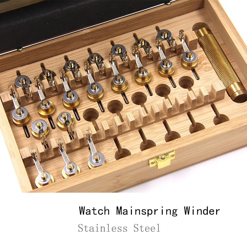 20 Pcs Watch Mainspring Winder Replacement Barrels for 2135 3135 L888 240 899 1904 1847 3120 7750 9015 movement repair tool