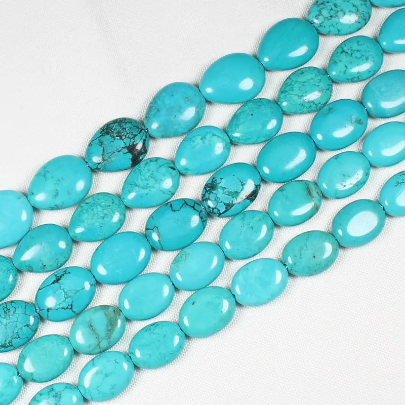 Natural Turquoise Rounde 10-30mm oval loose beads , For DIY Necklace Bracelat Jewelry Making !