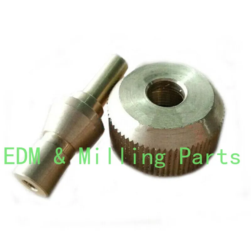 

CNC Punching Machine High Pressure Pump Drill EDM Rotating Head Part Nut Mandrel For Lathe Mill Part