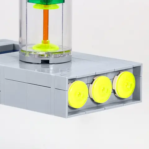 Buildmoc Science Fiction Animation Rick / Morty Portal Gun Byggklossar Leksaker Friend City Film Minnesleksak 12 best sales Rick och Morty Lego - №3
