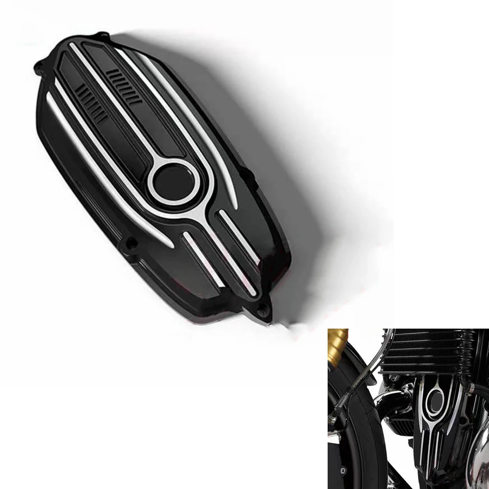 

Motorcycle Front Engine Case Cover Breast Plate Protection Accessories for BMW R Nine T 2014-2018