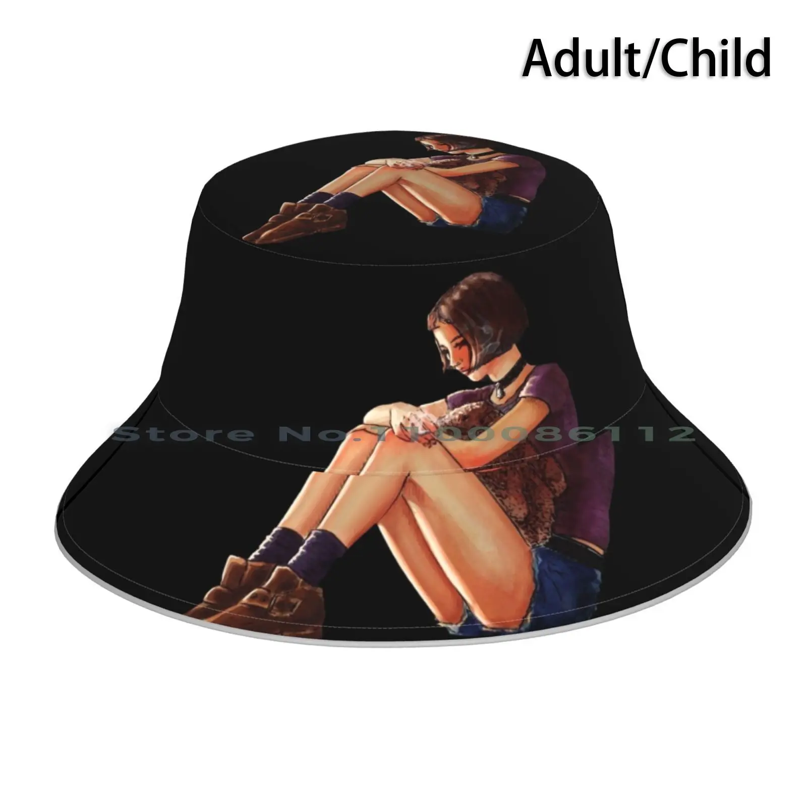 Mathilda Bucket Hat Sun Cap Natalie Portman Grunge Hipster Tumblr Vintage Tarantino 90s Leon The Professional Art Leon Art Jean