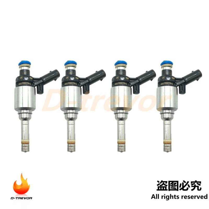 

4Pcs Fuel Injector 06J906036G for 2008-2016 VW GTI Passat CC Audi A4 A5 A6 TT 2.0TFSI