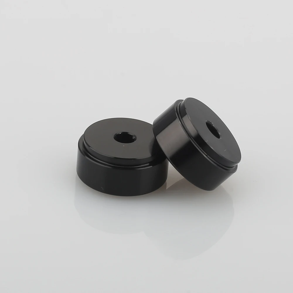High Quality 4pcs 20 x10mm audio amplifier speaker feet spikes mats Pad Isolation Absorb Shock Base Feet Stand Cover Foot Nail