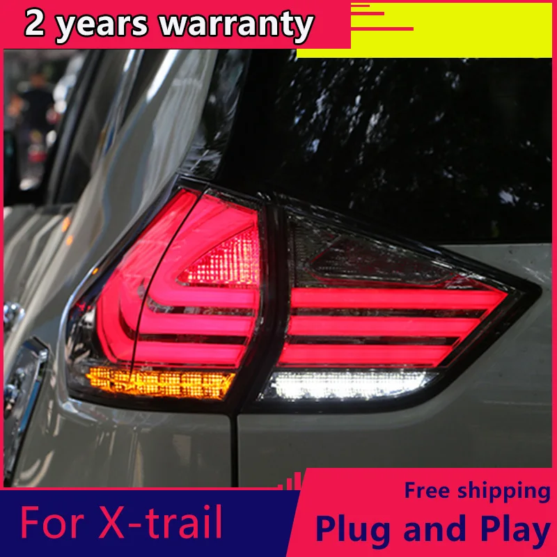 

KOWELL Car Styling for Nissan X-TRAIL XTRAIL TAIL Lights LED Tail Light LED Rear Lamp DRL+Brake+Reversing+Signal Automob