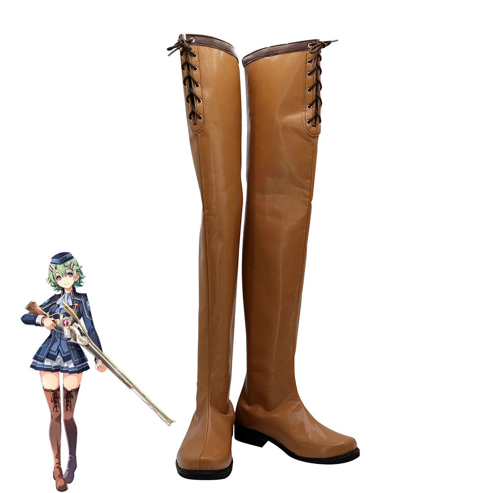 Musse Egret Shoes Cosplay The Legend of Heroes Trails of Cold Steel Women Boots