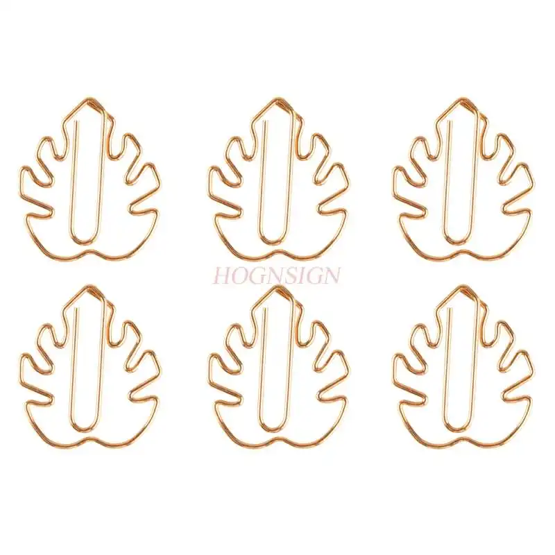 10pcs Turtle Leaf Paper Clip Shape Paper Clip Shaped Paper Clip Pin Cartoon Paper Clip