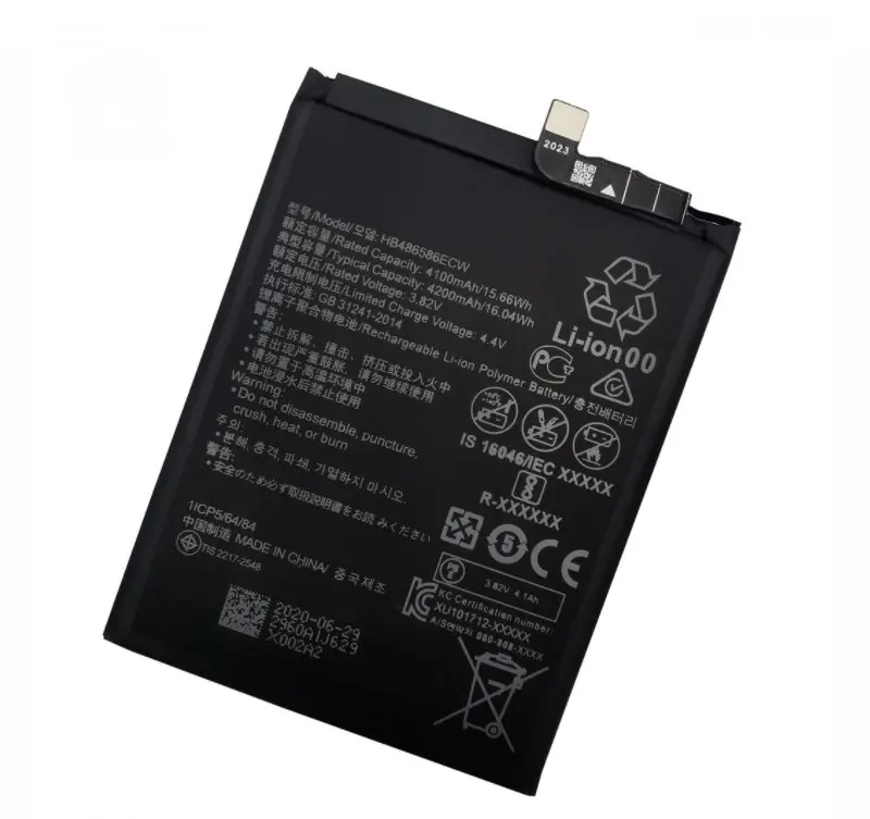 1x 4200mAh HB486586ECW Battery For Huawei Nova 7i JNY-LX1 Batteries